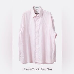 Charles Tyrwhitt Light Pink Men's Dress Shirt